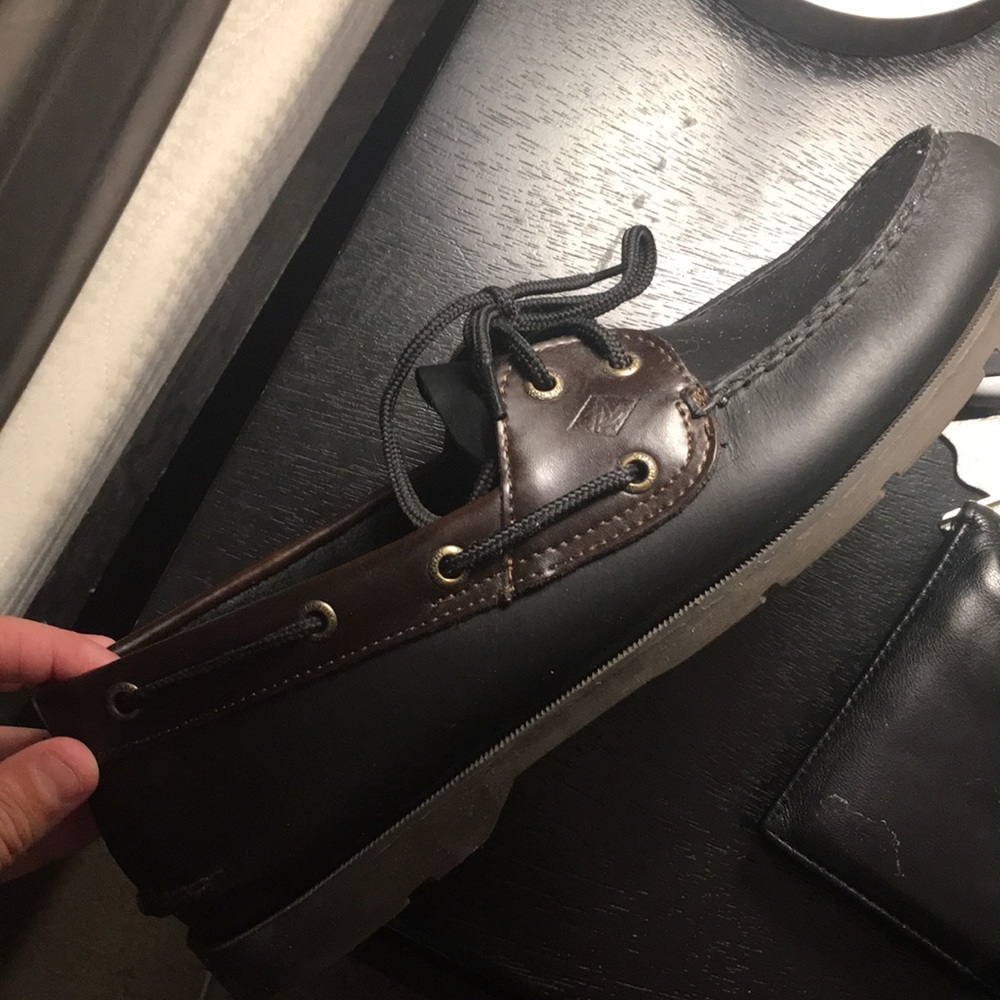 Sperry Men’s Topsider Black and Brown size 10